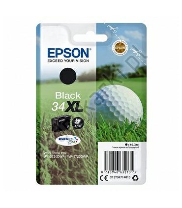 Epson Tusz WF3720/3725 T3471 Black 34XL 16,3ml