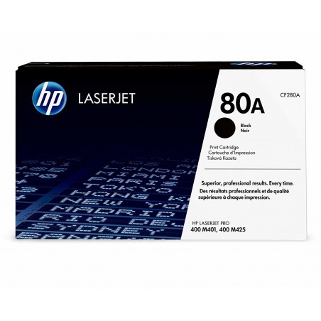 Toner oryginalny HP 80A CF 280 A 2,7K Black