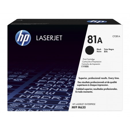 Toner oryginalny HP 81A CF 281 A 10,5K Black