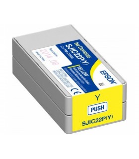 Epson Tusz SJIC22PY C33S020604 Yellow 33ml