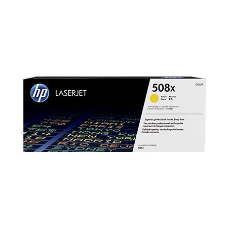 HP Toner nr 508X CF362X Yellow 9.5K