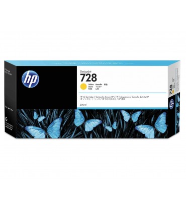 HP Tusz nr 728 F9K15A Yellow 300ml