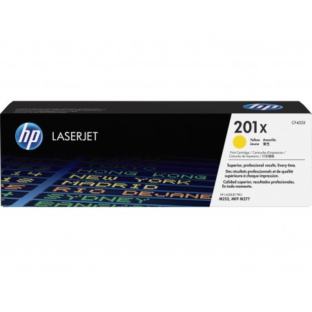 Toner oryginalny HP 201X CF 402 X 2,3K Yellow