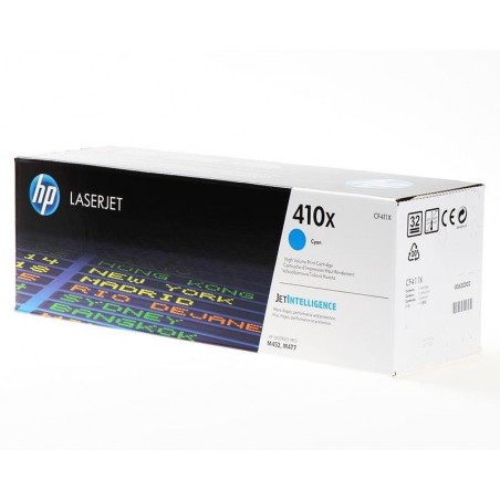 Toner oryginalny HP 410X CF 411 X 5K Cyan