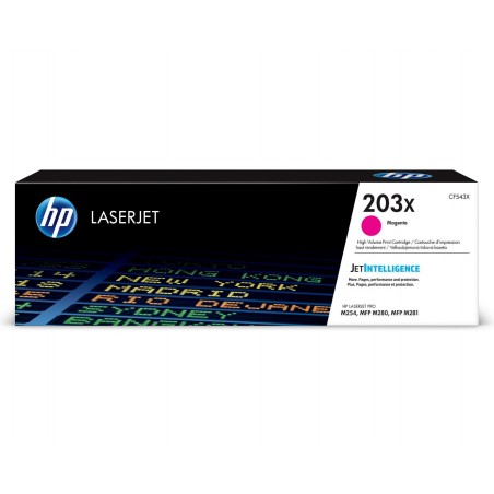 Toner oryginalny HP 203X CF543X 2.5K Magenta