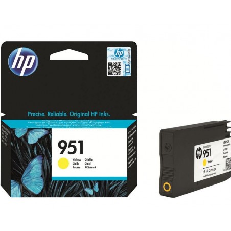 Tusz oryginalny HP 951 CN052AE 700str Yellow