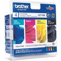 Tusz oryginalny Brother LC1100 CMYK 4pack