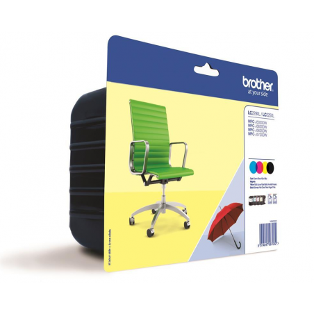 Tusz oryginalny Brother LC229 225 xl 6k  CMYK