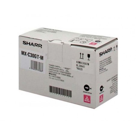Toner oryginalny Sharp MX-C30 GTM 6K Magenta
