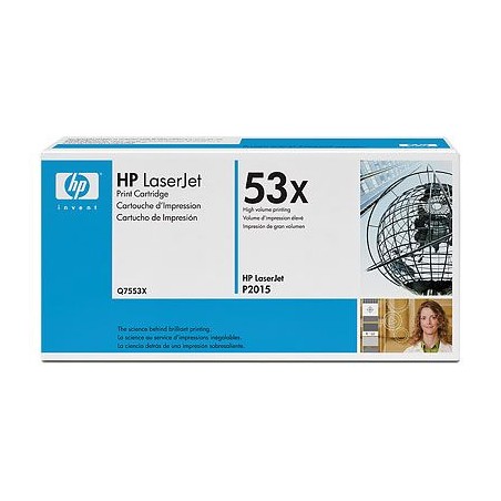 Toner oryginalny HP 53X Q7553X 7K Black