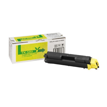 Toner oryginalny Kyocera TK- 580 Y 1T02KTANL0  2,8K Yellow