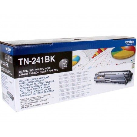 Toner oryginalny Brother TN- 241 BK 2,5K Black
