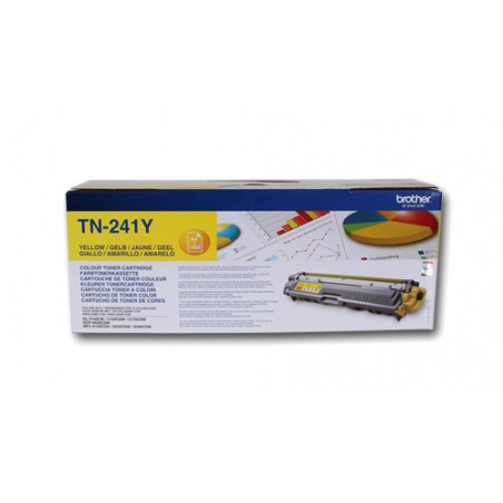Toner oryginalny Brother TN- 241 Y  1,4K Yellow