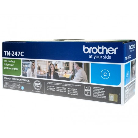 Toner oryginalny Brother TN- 247 C 2,3K Cyan
