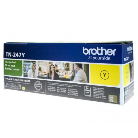 Toner oryginalny Brother TN- 247 Y 2,3K Yellow
