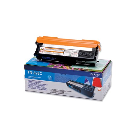 Toner oryginalny Brother TN- 328 6K Cyan