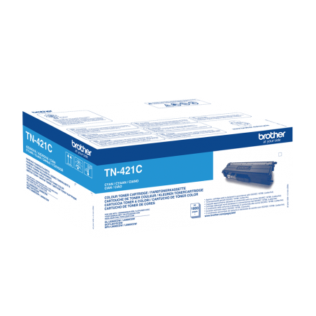Toner oryginalny Brother TN-421C 1,8K Cyan