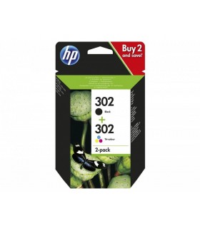 Tusz oryginalny HP 302 X4D37AE Black/Tri-kolor