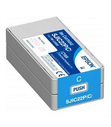 Tusz oryginalny Epson SJIC22PC Cyan C33S020602 33m
