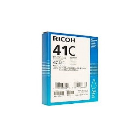 Tusz oryginalny żelowy Ricoh GC-41 C HC 405762 Cyan