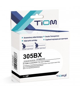 Tusz zamiennik Tiom HP 305BX | 3YM62AE | 7ml | Black 420str