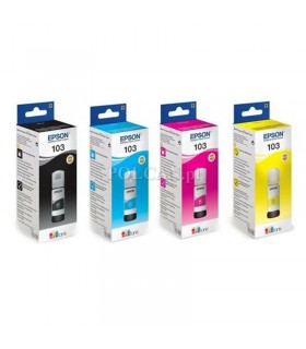 Tusz oryginalny Epson 103 L3150 CMYK C13T00S64A