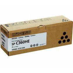 Ricoh Toner SPC 360 408184 Black 7K
