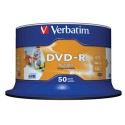 Verbatim DVD-R 16x 4,7GB 50p cake box DataLife+AZO+, nadruk,