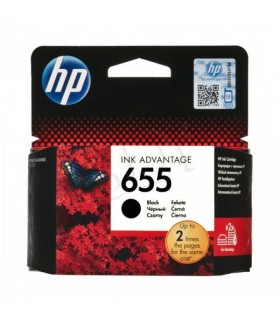 Tusz oryginalny  HP 655 CZ109AE czarny