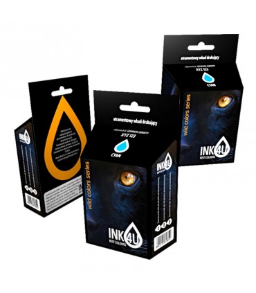 Tusz zamiennik INK4U HP 655 CZ110AE cyan