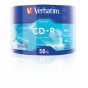 Verbatim CD-R 52x 700MB 50P SP Extra DataLife+, Wide Inkjet Prof, nadruk
