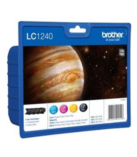 Tusz oryginalny Brother LC1240 2,4k CMYK
