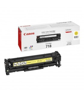 Toner oryginalny Canon CRG 718  2.9K Yellow  Korpo
