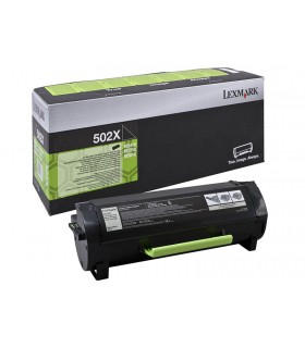 Toner oryginalny Lexmark 502 X 50F2X0E  korporacyjny 10K  Black