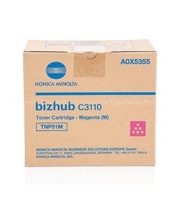 Toner oryginalny Minolta TNP-51M 3110 5K Magenta