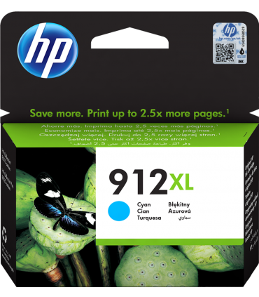 Tusz oryginalny HP 912 XL 3YL81AE  825str Cyan