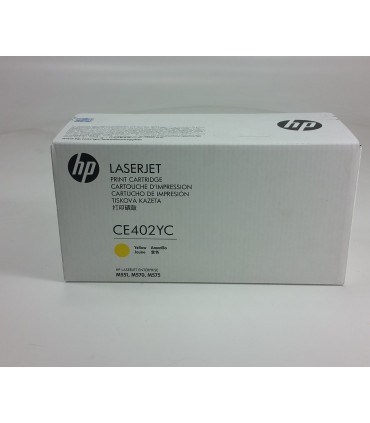 HP Toner nr 507YC CE402YC Yellow 7.8K