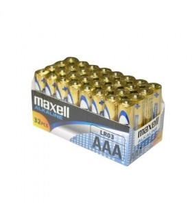 MAXELL BATTERY ALKALINE LR03/AAA SHRINK*32  790260.04.CN