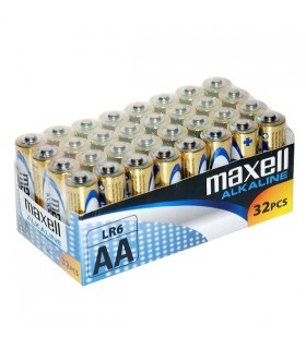 MAXELL BATTERY ALKALINE LR06/AA SHRINK*32  790261.04.CN
