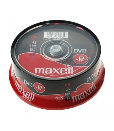 MAXELL DVD-R 4,7GB 16X CAKE*25 275520.30.CN