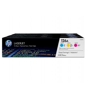Toner oryginalny HP 126A CF341A 3k CMY