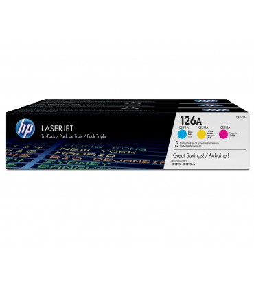Toner oryginalny HP 126A CF341A 3k CMY