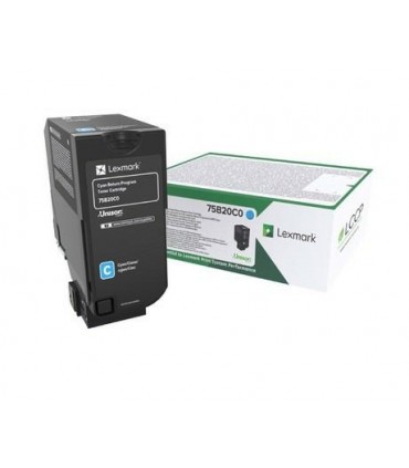 Lexmark Toner 75B20C0 Cyan 10K