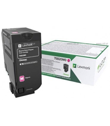 Toner oryginalny Lexmark 75B20M0 Magenta 10K