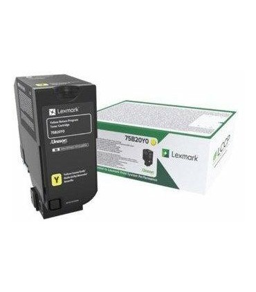 Toner oryginalny Lexmark 75B20Y0 Yellow 10K