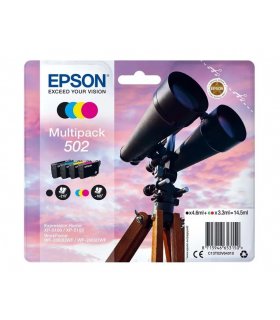 Epson Tusz Stylus 502 T02V640 CMYK 4pack, 550s, 3x3.3/4.6ml
