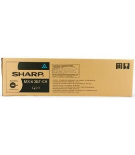 Toner oryginalny Sharp MX- 61 GTCA 24k Cyan
