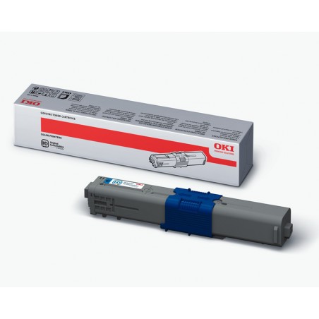 Toner oryginalny OKI C510 530 511 44469724 5K Cyan