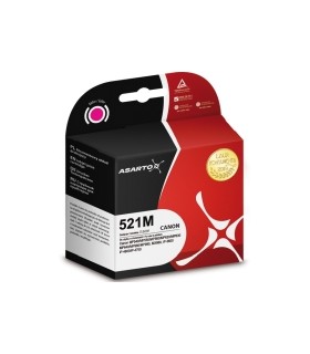 Tusz zamiennik Asarto Canon 521 M  2935B001  9ml  Magenta