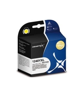 Tusz zamiennik Asarto  Brother 1240 YXL  LC1240Y  12ml Yellow
